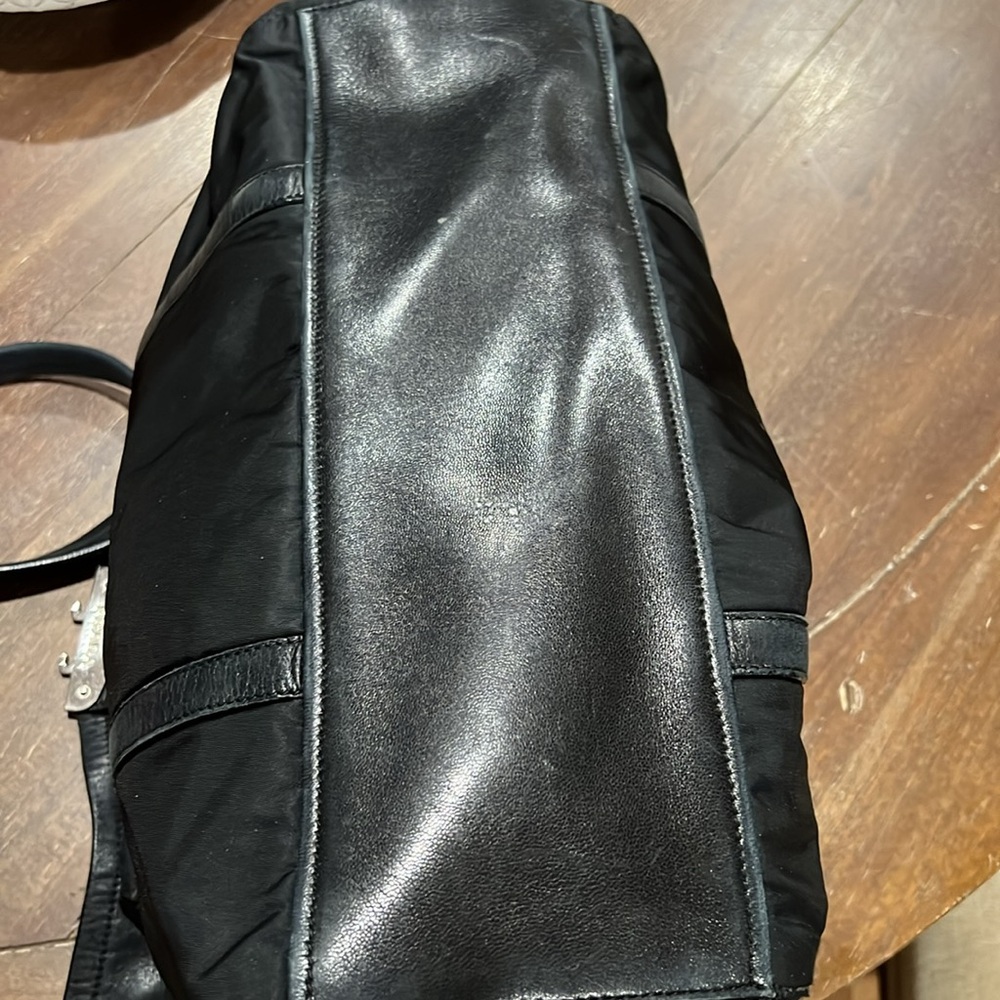Prada nylon and leather satchel - Picture 5 of 11